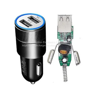 Tiensun PCBA Mini QC3.0 Fast Car Charger Xiaomi Samsung Huawei thumbnail-1
