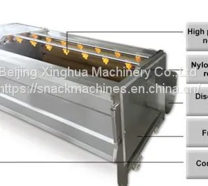 Working Principle Of Fruit And Vegetable Brush Washing Machine Manufacturing Process thumbnail-3