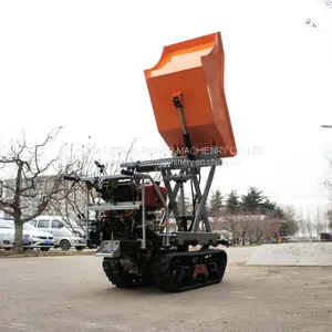 Crawler Type Dumper With Lift Container, Hydraulic Scissor Lifter thumbnail-3