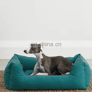 Luxury Dog Bed Soft Fabric Pet Sofa Living Room Couch Pet Bed With Removable Cover thumbnail-6