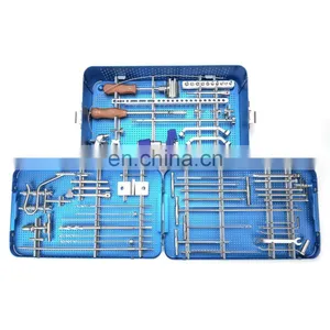 Factory Price Orthopedic Surgical Instruments Micro Plate Instruments Set Trauma Basic Surgical Instruments Set Mini Fragment thumbnail-7