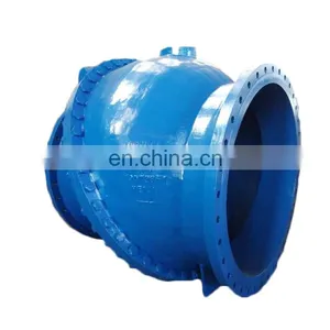 DN1500 Ductile Iron Double Door Flange Swing Check Valve thumbnail-3