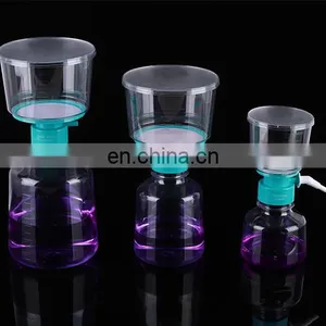 Tissue Culture Media Vacuum Filter Bottle Vacuum Plastic Top Filter Pvdf Filtration System thumbnail-2