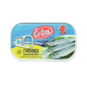 Hot Sale 125g Canned Sardine Fish in Vegetable Oil thumbnail-3