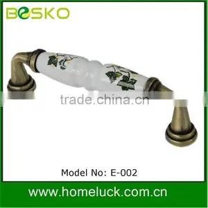 Lucky Flower Ceramic Handle E-002 for Furniture thumbnail-1