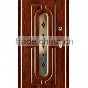 Steel Security Door (LT-911G) Glass Door thumbnail-1