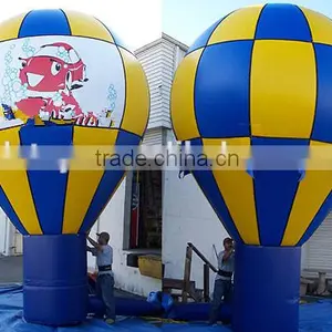Yellow Beautiful China New Design Inflatable Advertising Ballons thumbnail-1