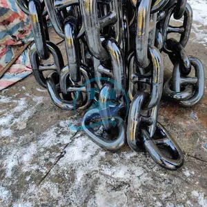 Stocked Welded Stud Open Link Marine Chain Boat Chain thumbnail-1
