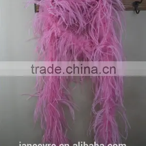 Wholesale Feather Dyed Ostrich Feather Boa For Decorate thumbnail-5
