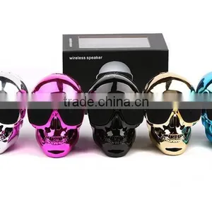 Skull Bluetooth Speaker NFC Promotional Halloween Gift Bluetooth Speaker thumbnail-1