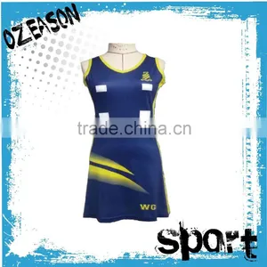 Custom Sublimated Netball Uniforms thumbnail-1