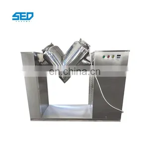 Automatic V Type Blender Food Dry Powder Mixer thumbnail-1