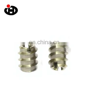 JINGHONG Steel Inserts Self Tapping Nuts Screwed Inserts m4 DIN 7965 thumbnail-1