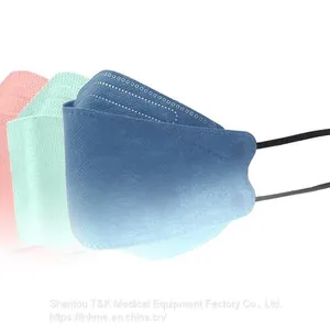 3D KF94 Fish Shape Scented Protective Mask (Pink: Mint Peach Icy, Green: Mint Lime Icy, Blue: Mint Citrus Icy) is Meets the Requirements of GB2626-2019 thumbnail-1