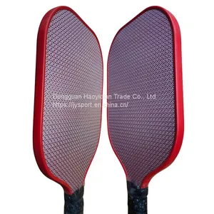 China Direct Factory Custom Logo Pickleball Paddle USAPA Approved Fiberglass Surface Silver Chrome Polypropylene Honeycomb Core Lightweight Pickleball Racket XSK09 thumbnail-4
