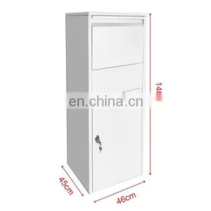 Custom Outdoor Extra Large Post Box Parcel Drop Box Metal Storage Parcel Drop Box For Mail And Parcel thumbnail-2