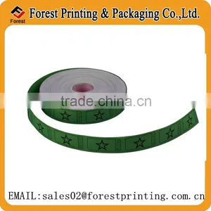 Wood Free Paper Ticket,single Roll Raffle Ticket thumbnail-1