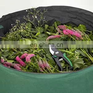 Heavy Duty Waterproof Outdoor Leaf Pop up Garden Waste Bag With Handles thumbnail-5