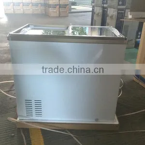 110V 60HZ Energy Saving Commercial Glass Door Freezer,mini China Display Freezer With ETL thumbnail-3