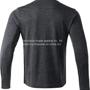 Men's Merino Viscose Long Sleeve Baselayer Merino Thermal Underwear thumbnail-2