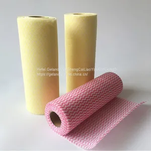 Grande 40*22cm Disposable Non-woven Kitchen Cleaning Cloth Domestic Cleaning Dishwashing Cloth Scouring Pad thumbnail-3