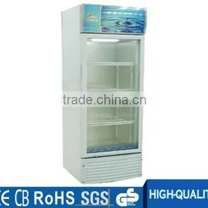 2 Doors Electric Beverage Cooler Refrigerator for Fruits and Vegetables thumbnail-5