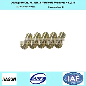 Donguan Huashun Cnc Machining Brasss Pneumatic Parts thumbnail-1