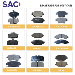 Auto Car Brake Pads D1344 D2104 for Toyota Hiace Dyna thumbnail-4