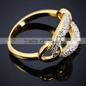 Top Quality Dongguan Factory White Gold Plated CZ Simple Fashion Jewelry Nice Ring thumbnail-4