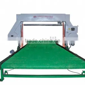 Automatic Horizontal Low Density Polyurethane Mattress Foam Block Sheet Cutting Machine thumbnail-2