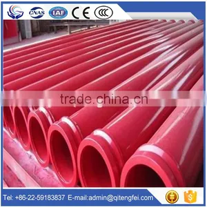 DN125-133mm 148mm SK Flanges Concrete Pump ST52 Seamless Pipe thumbnail-5