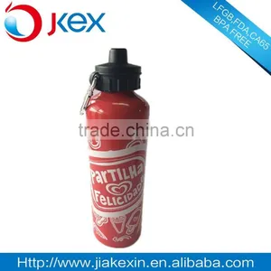 Aluminum Sport Water Bottle With Nozzle Lid thumbnail-2