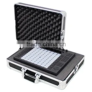 Black Aluminum Custom Instrument Case With Foam Padding thumbnail-1