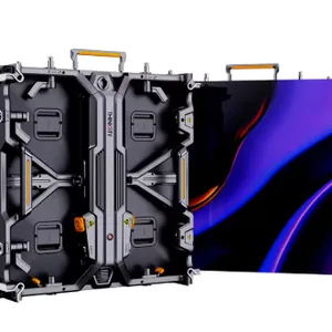 High Definition P3.9 Outdoor Waterproof Backlit Rental LED Screen With IP43 Protection thumbnail-1