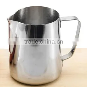 350ml Mirror Polished Stainless Steel Milk Pitcher Multifunction thumbnail-2