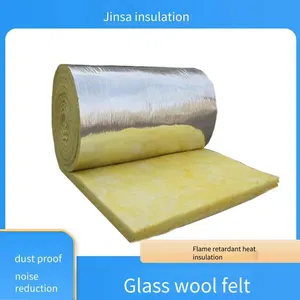 Jinsa 1200*140mm Glass Wool Roll Felt for Greenhouses With High Fiber Toughness, Manufacturer thumbnail-5