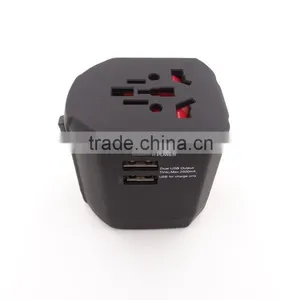 China Gift Items Universal UK Travel Adapter/european Electrical Power Plug Adapter With Usb/seasons Plug Adapters thumbnail-5