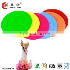 Custom Silicone Frisbee for Dog Training Flying Disc thumbnail-1