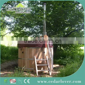 CedarLover Outdoor Spa Wood-fired Hot Tub thumbnail-2