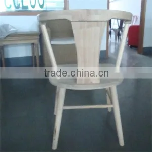 RCH-0728 Scandinavian Ash Wood Armrest Dining Chair thumbnail-4