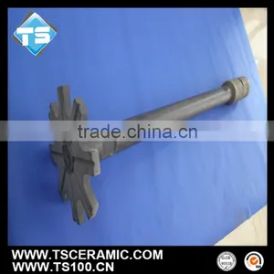 Silicon Nitride Degassing Shaft and Rotor for Molten Aluminum thumbnail-2
