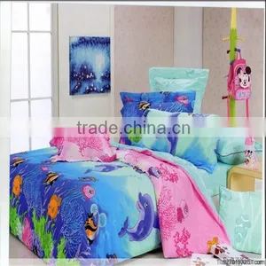 Top Quality 100%polyester Print Fabric for Making Bed Sheets thumbnail-1