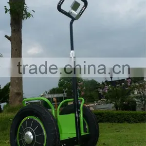Two Wheels Balance Bike /Electric Chariot(SKD-SG02) With Steering Wheel thumbnail-1
