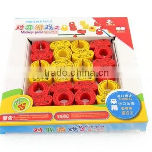 Wooden Intelligent Monkey Game Child Fishing Toys thumbnail-1