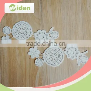 Hot Selling Water Soluble Lace Fabric Floral Pattern Embroidery Patch Supplier's Choice thumbnail-4