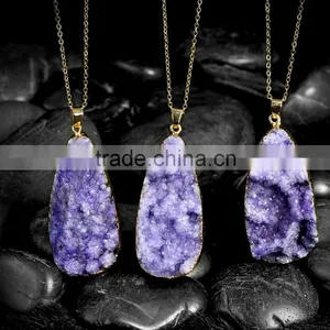 Fashion Wedding Gold Necklace Designs, Elegant Necklace Designs With Stone thumbnail-3