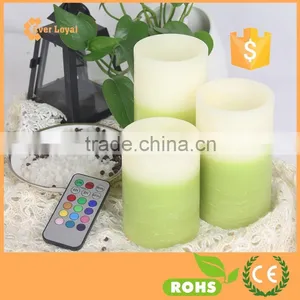 18-key Remote Control Christmas Decorative Pillar Candle Light LED Flameless LED Candle Remote thumbnail-2