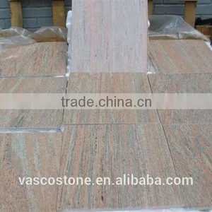 Cheap and High Quality Raw Silk Granite thumbnail-1