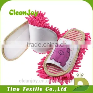 High Quality Custom Chenille Women Bathroom Slipper thumbnail-4