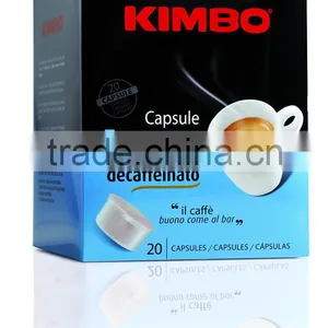 KIMBO ESPRESSO DECAFFEINATO Capsules 20 * 7g thumbnail-1